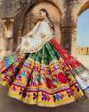 Beautiful Butter Silk Navratri Lehenga Choli thumb 1