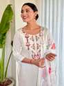 Beautiful chanderi Kurti Suit Set For Woman  thumb 2