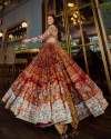 Beautiful Heavy Butter Silk Navratri Lehenga Choli