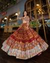 Beautiful Heavy Butter Silk Navratri Lehenga Choli thumb 3