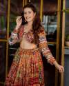 Beautiful Heavy Butter Silk Navratri Lehenga Choli thumb 7