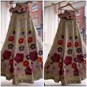 Beautiful Japan Satin Silk Lehenga Choli And Sequence Embroiderd Work  thumb 2