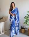 Beautiful Pure Organza Silk Saree thumb 2