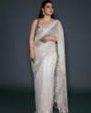 Beautifull Mono Net Embroidery Saree 