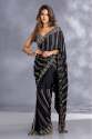 black-color-soft-georgette-sequence-work-saree