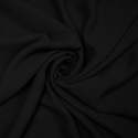 Black Plain Premium Fox Georgette Fabric