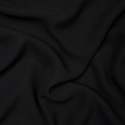 Black Plain Premium Fox Georgette Fabric thumb 2