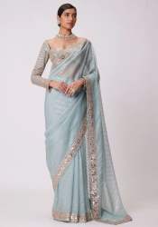  Bollywood BlockBuster  faux Georgette saree