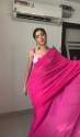 Buy Pink Alia Georgette Saree thumb 1