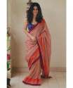 Chanderi Soft Cotton With Digital Print Work saree thumb 1