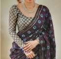 Chanderi Soft Cotton With Digital Print Work saree thumb 3