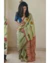 Chanderi Soft Cotton With Digital Print Work saree thumb 4