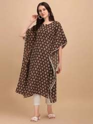 COTTON PRINT KAFTAN
