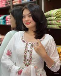 Designer Afghan Style Georgette Burtti Kurtis Set 