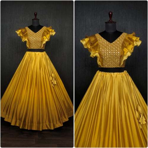 Designer Chinon Lehenga Choli 