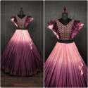 Designer Chinon Lehenga Choli  thumb 4