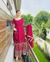 DESIGNER FOX GEORGETTE GOWN WITH  SEQUNCE EMBROIDERY WORK thumb 1