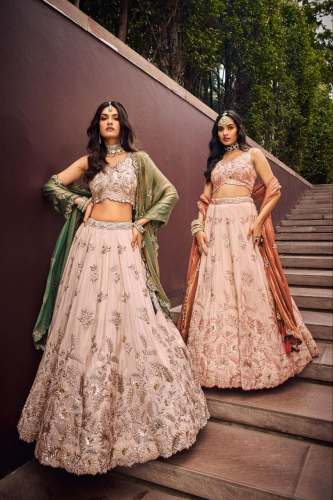 DESIGNER PARTYWEAR HEAVY LEHENGA COLLECTION 