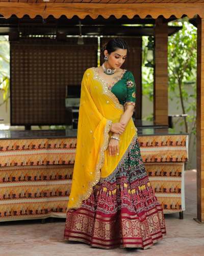 DESIGNER PRINTED LAHENGA CHOLI COLLECTION