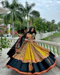 DESIGNER PRINTED LAHENGA CHOLI