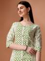 Designer Pure Cotton Printed Kurti Set thumb 3