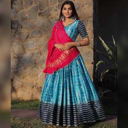  Designer Silk Lehenga Choli 