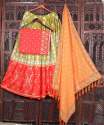 Designer Silk Lehenga Choli With Real Mirror Work thumb 3
