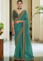 Designer Zari Work Silk Saree  thumb 6