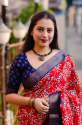 Designer Soft Silk Printed Patola Saree  thumb 2