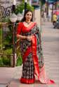 Designer Soft Silk Printed Patola Saree  thumb 11