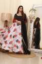 Designer Tabby Silk Gown With Dupatta thumb 11