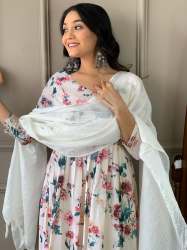 designer top bottom dupatta kurta set