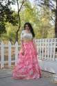Digital Printed Faux Georgette Lehenga thumb 2