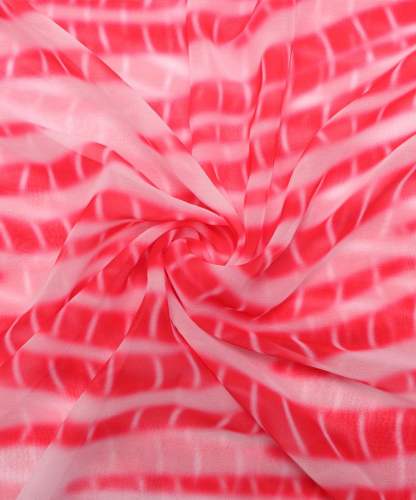 Digital Tie Dye Print Georgette Fabric