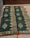 Dola Silk Gotapatti embroidery saree thumb 3