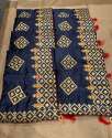 Dola Silk Gotapatti embroidery saree thumb 4