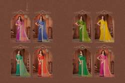 Elegant Soft Tissue Linen Saree  