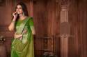 Elegant Soft Tissue Linen Saree   thumb 5
