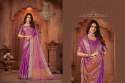 Elegant Soft Tissue Linen Saree   thumb 7