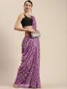 Embroidered work with sequins work saree thumb 12