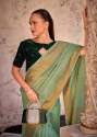  Ethnic woven Tissue Linen design saree with zari border  thumb 2