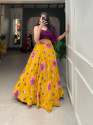 Fancy Georgette Sequence Work Lehenga Choli thumb 1