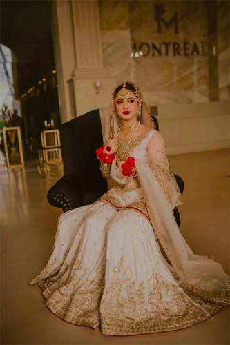  Fancy Heavy Embroidery Sequins Work Top - Sharara With Dupatta