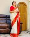 festive-saree-in-off-white-with-weaving-work