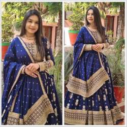 Fox Georgette Heavy Sequence work lehengha choli