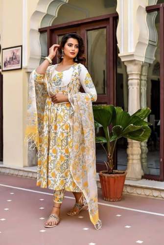 Fully Stiched Kurta and Pant & Dupatta Set