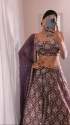 Georgette Lehengha Choli  thumb 4