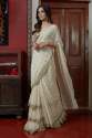 GEORGETTE SAREE WITH SEQUENCE EMBROIDERY WORK