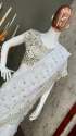 GEORGETTE SAREE WITH SEQUENCE EMBROIDERY WORK thumb 6