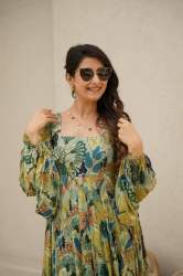 GLORY GREEN CHINON MAXI DRESS